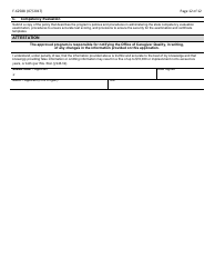 Form F-62588 Feeding Assistant Training Program Application - Wisconsin, Page 12