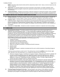Form F-62588 Feeding Assistant Training Program Application - Wisconsin, Page 3