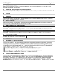 Form F-62588 Feeding Assistant Training Program Application - Wisconsin, Page 6
