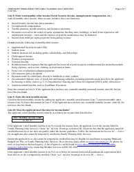 Instructions for Form F-10119 Temporary Enrollment for Family Planning Only Services - Wisconsin, Page 4