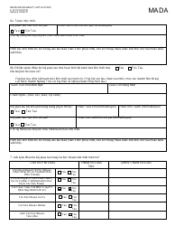 Form F-10112 Medicaid - Disability Application - Wisconsin (Hmong), Page 4