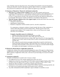 Instructions for Form F-02466 Mco Appeal Log for Family Care, Family Care Partnership, and Pace Programs - Wisconsin, Page 5
