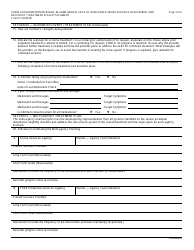 Form F-00212 Prior Authorization Intensive in-Home Mental Health/Substance Abuse Services Assessment and Recovery/Treatment Plan Attachment - Wisconsin, Page 3
