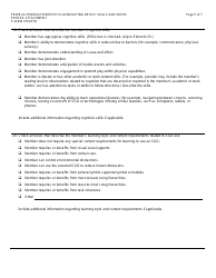 Form F-02494 Prior Authorization/Speech-Generating Device Skills and Needs Profile Attachment - Wisconsin, Page 5