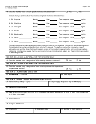 Form F-11092 Prior Authorization/Preferred Drug List (Pa/Pdl) for Growth Hormone Drugs - Wisconsin, Page 3