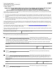 Form F-16004 Add or Remove an Authorized Buyer or Alternate Payee for Foodshare Benefits - Wisconsin (Hmong)