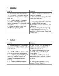 Instructions for Form ALF102 Functional Screening for Assisted Living Facilities - Wyoming, Page 7