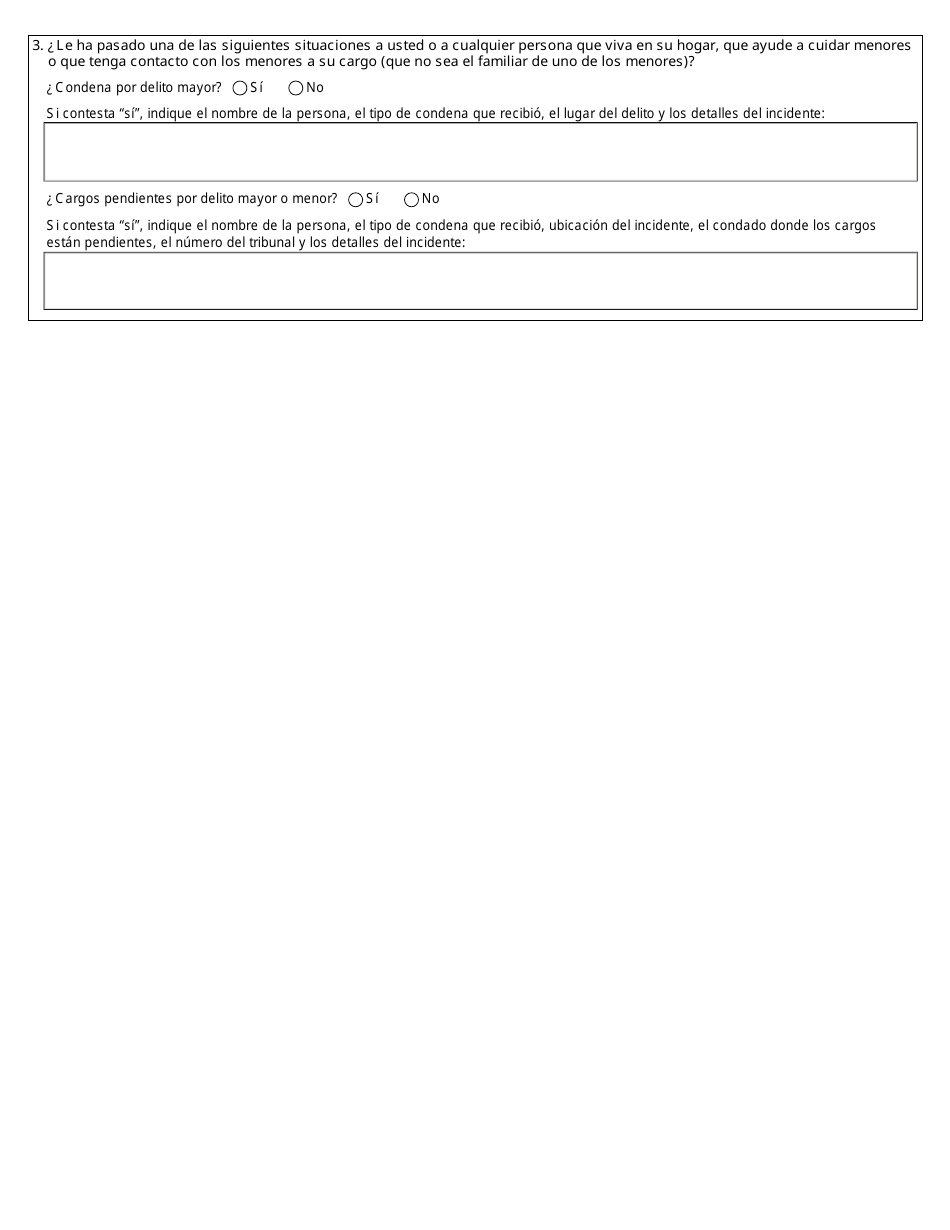 Formulario 2919-S Solicitud De Certificado De Registro - Texas (Spanish), Page 3