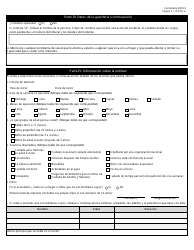 Formulario 2919-S Solicitud De Certificado De Registro - Texas (Spanish), Page 4