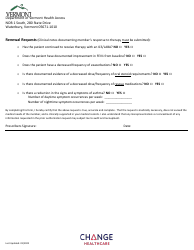 Fasenra Prior Authorization Request Form - Vermont, Page 2