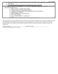 Hepatitis C Treatment Prior Authorization Request Form - Vermont, Page 4
