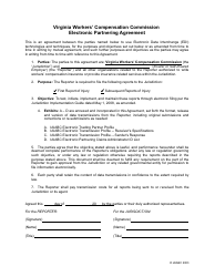 Document preview: Electronic Partnering Agreement - Virginia