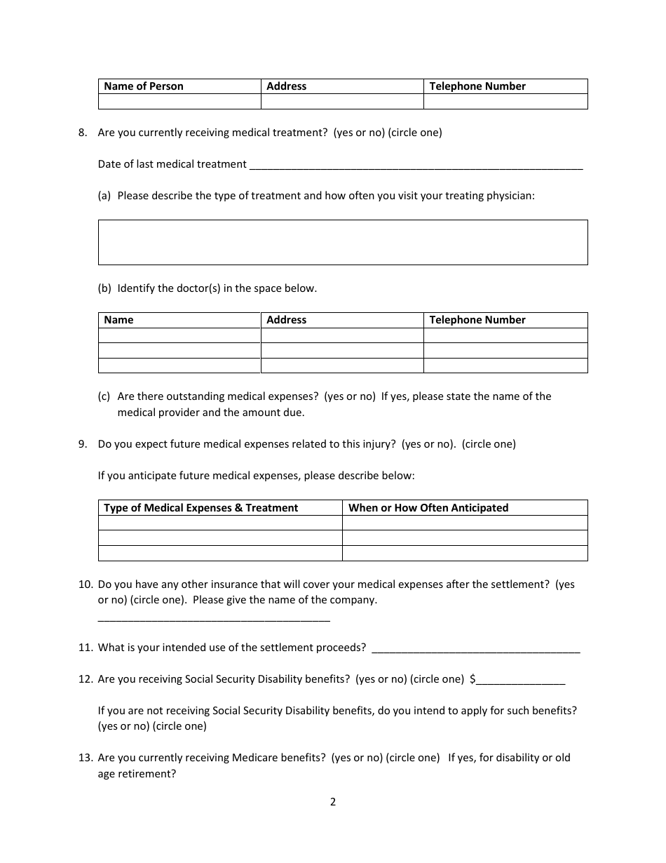 Informational Letter Where Employee Is Not Represented by Counsel - Virginia, Page 2