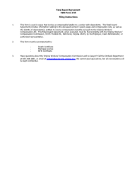 VWC Form 35 Fatal Award Agreement - Virginia, Page 2