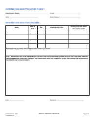 Form FCS047 Family Court Services Confidential Mediation Form - County of Los Angeles, California, Page 3