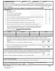 Form JURY039 Civil Grand Jury Application Form - County of Los Angeles, California, Page 2