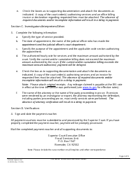 Form RI-AD002B Payment Voucher - County of Riverside, California, Page 2