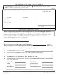 Form RI-PR094 Character Reference Questionnaire - County of Riverside, California