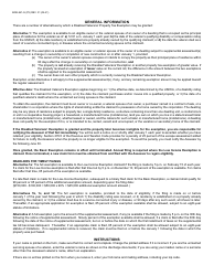 Form BOE-261-G Claim for Disabled Veterans&#039; Property Tax Exemption - County of Riverside, California, Page 3