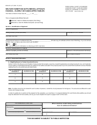 Document preview: Form BOE-267-H Welfare Exemption Supplemental Affidavit, Housing - Elderly or Handicapped Families - County of Riverside, California