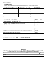 Form BOE-267-H Welfare Exemption Supplemental Affidavit, Housing - Elderly or Handicapped Families - County of Riverside, California, Page 2
