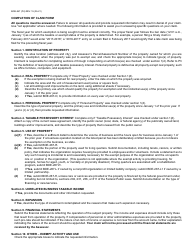 Form BOE-267 Claim for Welfare Exemption (First Filing) - County of Riverside, California, Page 4