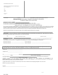 Document preview: Revocation of Revocable Transfer on Death (Tod) Deed - County of Los Angeles, California