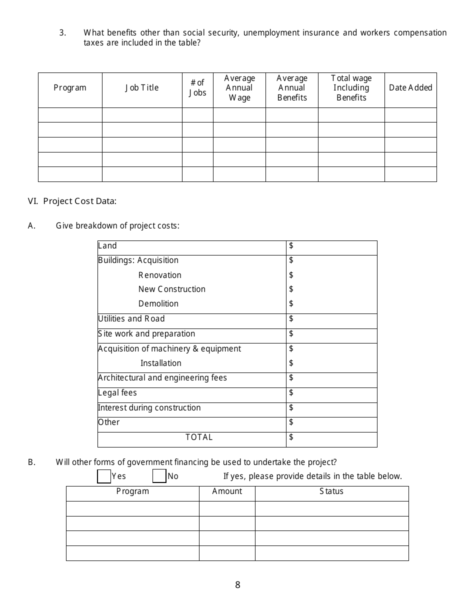 Niagara County, New York Application for Empower Niagara Assistance