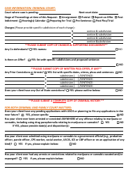 Riac Legal Assistance Intake Form - Oneida County, New York, Page 2