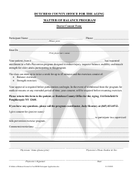 Participant Application - Dutchess County, New York, Page 4