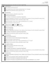 Form 5831 Contract Application Packet Checklist, Regionally Enrolled - Texas, Page 2
