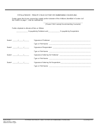 Form FL-E/LP-601 Petition for Private Child Custody Recommending Counseling - County of Sacramento, California, Page 2