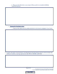 Non-exclusive Commercial Solid Waste Collection Franchise Annual Diversion Plan Template - City of Sacramento, California, Page 4