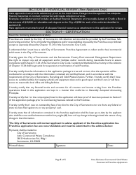 Non-exclusive Commercial Solid Waste Collection Franchise Application - City of Sacramento, California, Page 5