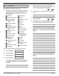 USCIS Form I-918 Supplement B U Nonimmigrant Status Certification, Page 2
