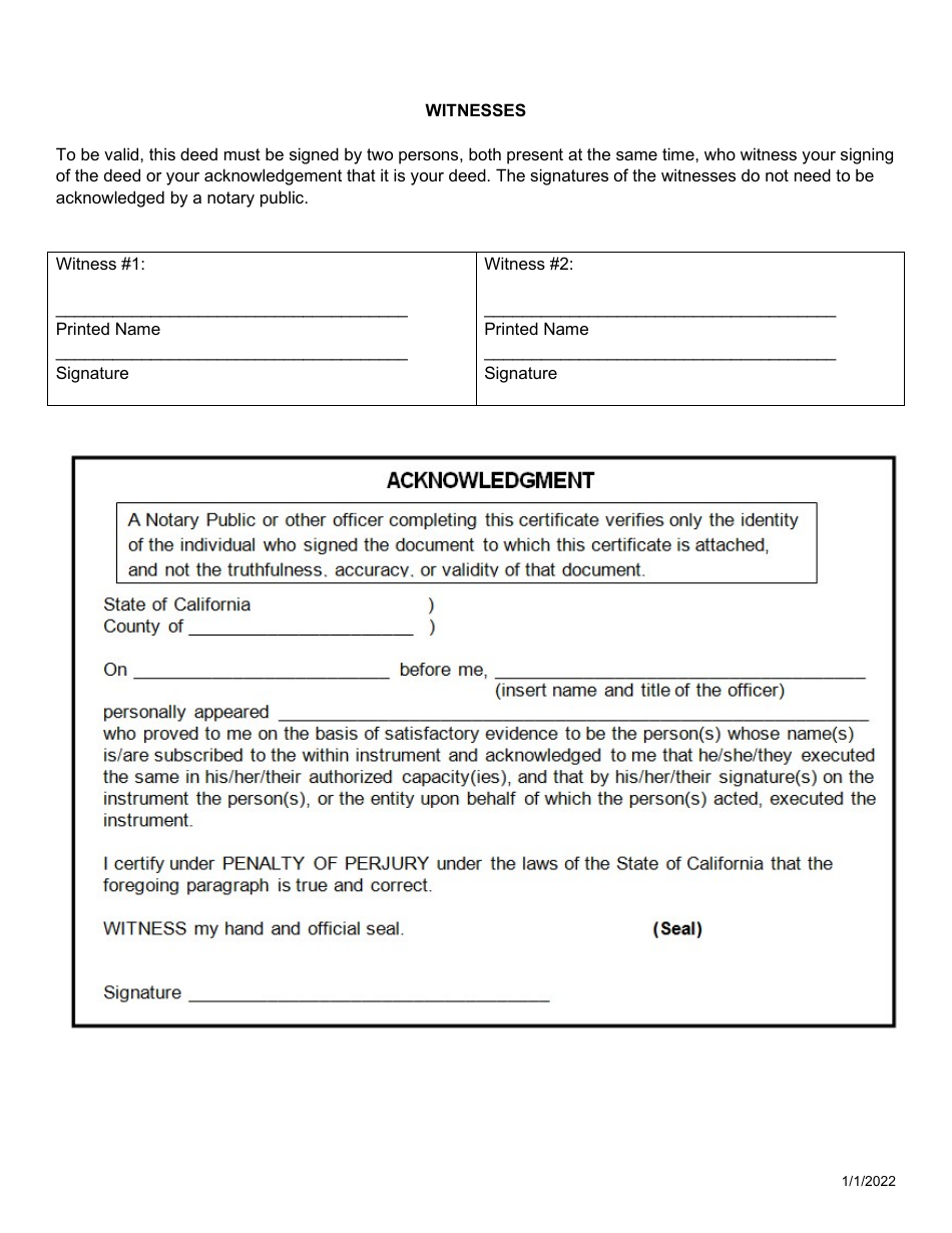 Revocable Transfer on Death Deed - Yolo County, California, Page 2