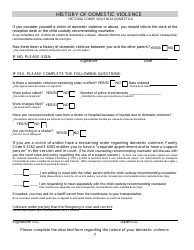 Family Court Services Questionnaire Procedures and Policies - County of San Bernardino, California (English/Spanish), Page 15