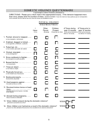 Family Court Services Questionnaire Procedures and Policies - County of San Bernardino, California (English/Spanish), Page 17