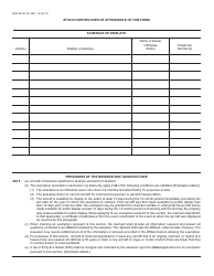 Form BOE-260-B Claim for Exemption From Property Taxes of Aircraft of Historical Significance - California, Page 2