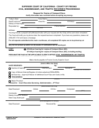 Document preview: Form PGN-64 Request for Copies of Compact Discs - County of Fresno, California