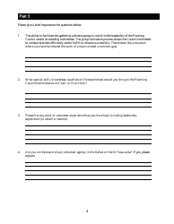 Application for Leadership - Dallas County, Texas, Page 4