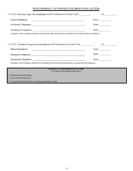 Position Description/Employee Performance Evaluation Form - South Carolina, Page 10