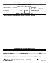 DD Form 2799 Employee Performance Plan and Results Report, Page 3