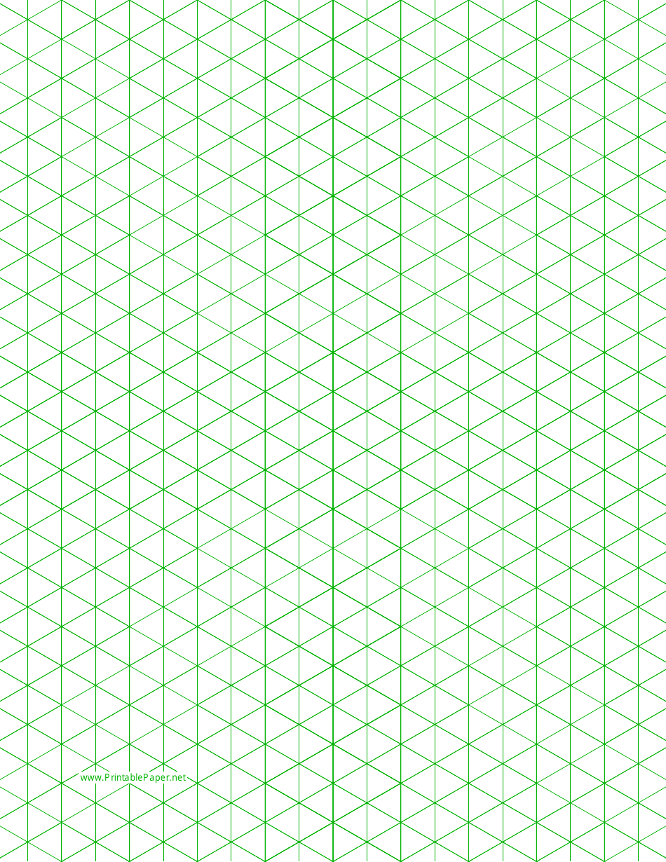 Green Half-Square Triangle Paper - TemplateRoller