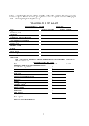 Grant Proposal Budget Template - Prolifica, Page 3