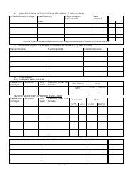 Form GDE2R Employment Profile Form - Gauteng, South Africa, Page 3