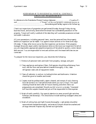 Apartment Lease Agreement Template - Chicago, Illinois, Page 12