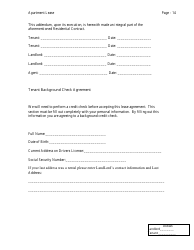 Apartment Lease Agreement Template - Chicago, Illinois, Page 14