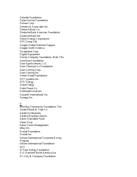 List of Companies With Matching Gift Programs, Page 8