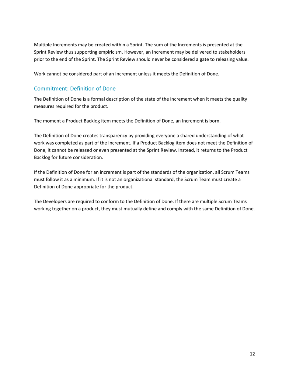 The Definitive Guide to Scrum: the Rules of the Game - Ken Schwaber, Jeff Sutherland, Page 13